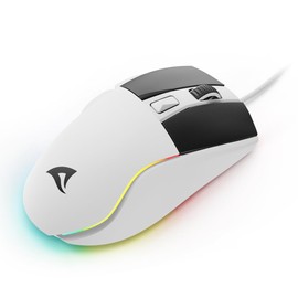 Sharkoon Skiller SGM35 White Optical Gaming Mouse RGB PBT Button
