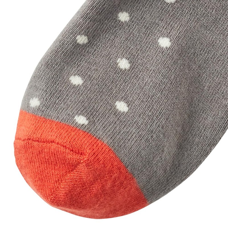 Gunze Women's Socks, Teraoka Natsumi Socks, Set of 2, Polka