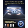 Lanhiem Funda Magnética Iphone Impermeable Protector Pantalla Integrado Protección Cámara