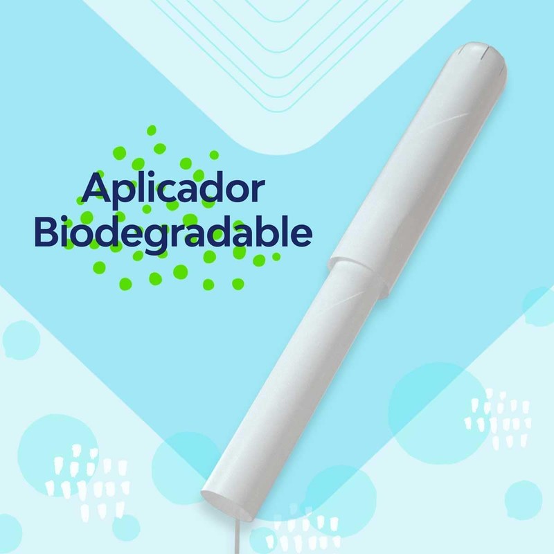 Saba Tampones Super Con Aplicador Largo, Flujo Abundante, 10 Piezas