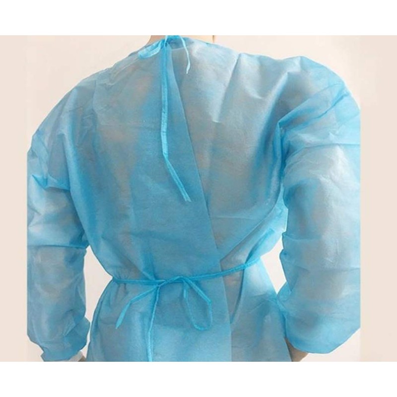 Long sleeve, Fluid Proof, Disposable Gown