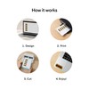 Cricut Printable Vinyl - A4 (Pack of 12) White
