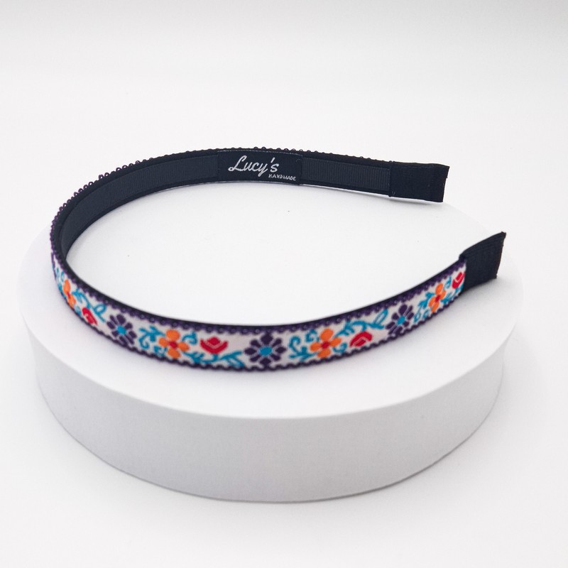 Burnaby Unique Ethnic Flower Hairband / 버나비 유니크 에스닉 플라워