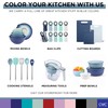 COOK WITH COLOR Mixing Bowls with TPR Lids - 12