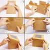 PQZKLDP 12Packs 6x6x5 Inch Bento Cake Box - 6 inch