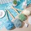 LemonRoad 16 Pcs Large Bath Body Back Brush Loofah on