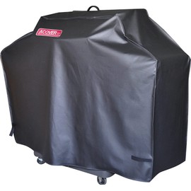 62" Heavy Duty Waterproof Gas Grill Cover fits Weber Char-Broil Coleman Gas Grill-Black