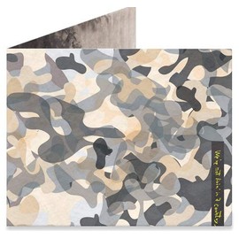 Mighty Wallet DM/MW-CM3 Gray Camouflage, grey camouflage