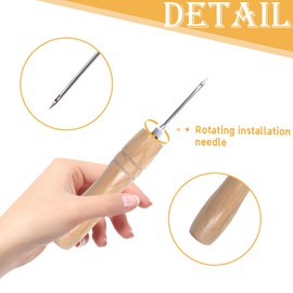 Fish Venting Tool including 2 Handle and 2 Fish Deflate Needle, Venting Tool Kit for Deep Sea Fish with Stainless Steel Needle, Fish Release and Return Device, Fishing Tackle for Saltwater Fishing