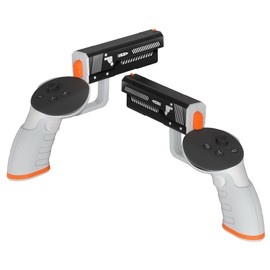 ZHGM VR Handle Grip for Meta Quest 3 Accessories with Aluminum Case, Comfortable VR Controller Grip Covers Compatible with Oculus Quest 3, Enhance VR FPS Immersive Experience