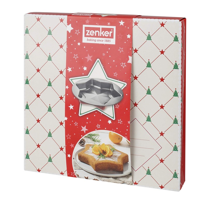 Zenker Backform Stern, Stahlblech, One Size