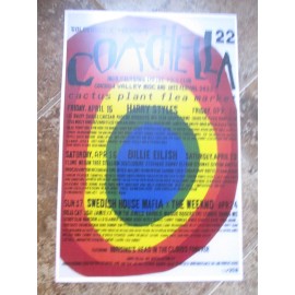 Music Festival 2022 Coachella CONCERT TOUR REPLICA POSTER Indio, CA