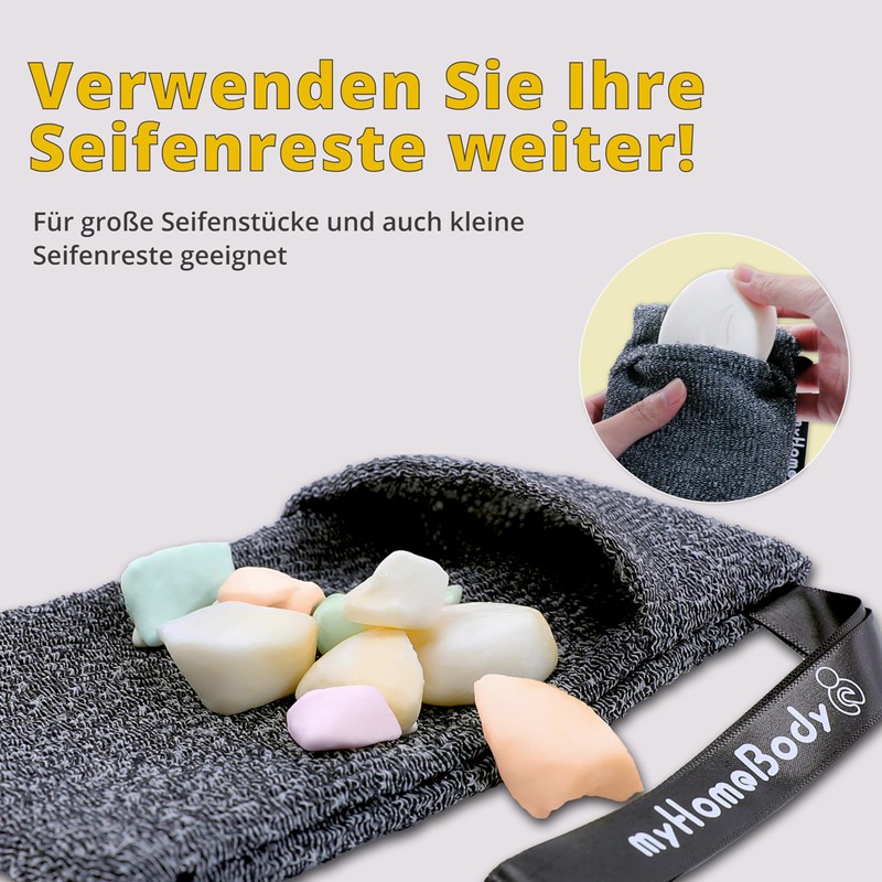 myHomeBody Sponge Protectors | Soap Bags for Exfoliating - Bath