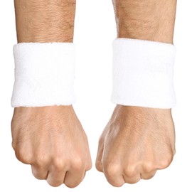 Tough Headwear Sports Wristbands - Arm Bands, Wrist Band, Wrist Bands for Men & Women - Sweat Band for Wrists - Tennis Baseball Football Wristbands