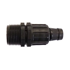 Ilitec ST-R1620 Infusion Tube Fitting Nut Screw Start Connector 3/4'' Male Thread x Tube 16mm