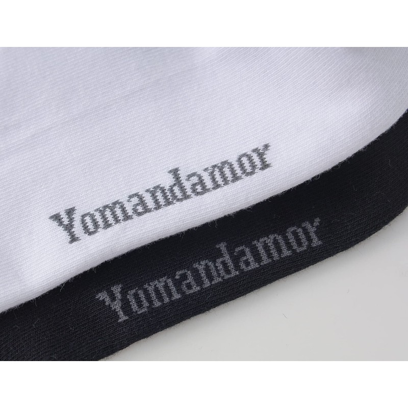 Yomandamor Men's Ankle Socks, Non-Binding Socks, Thin, Sweat Absorbent, Quick