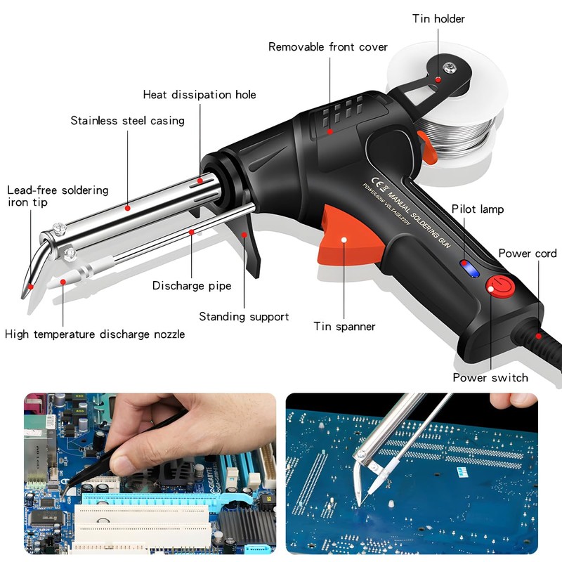 Suevut Internally Heated Industrial Welding Tools, Industrial Fast Heating Soldering
