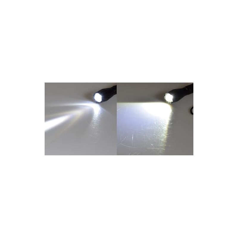 '"Diameter x Length 136X37 MM CTL10 Zoom LED Flashlight with