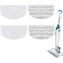 Paquete de 4 almohadillas para orejas de repuesto para fregona de vapor Bissell Powerfresh Steam Mop 1940 1806 1544 2075 2685A 2181 2814 Series, modelo 1940A 1940W 19405 2075A 2685A 5938, lavables con