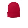 Port & Company Fleece-Lined Knit Cap OSFA White
