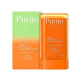 PURITO Seoul Daily Soft Touch Sunscreen Stick SPF50+ PA++++ Sunscreen 5-in-1 UVA & UVB Portable Korean Skin Care Hypoallergenic 20g