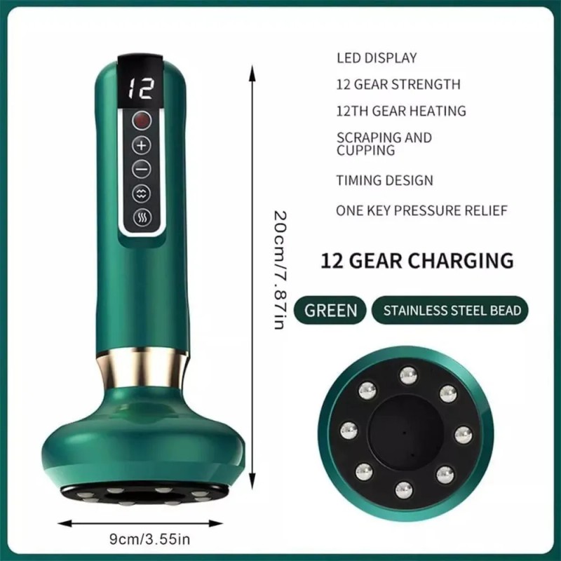 Single Instrument Dexvon Celuliti Fat Reducing Massager Whi