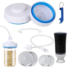 Vacuum Kit Odor Proof Portable Manual Stain Resistant Wide Mouth Vacuum Set White