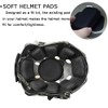 Airsoft Helmet Pads, 19pcs/Replacement Bike Motorcycle Padding Kit Tactical Helmet