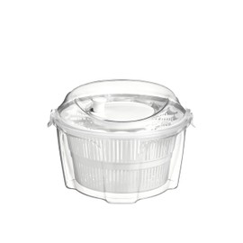 Premier Housewares 806628 Salad Spinner, White, 4.Litre