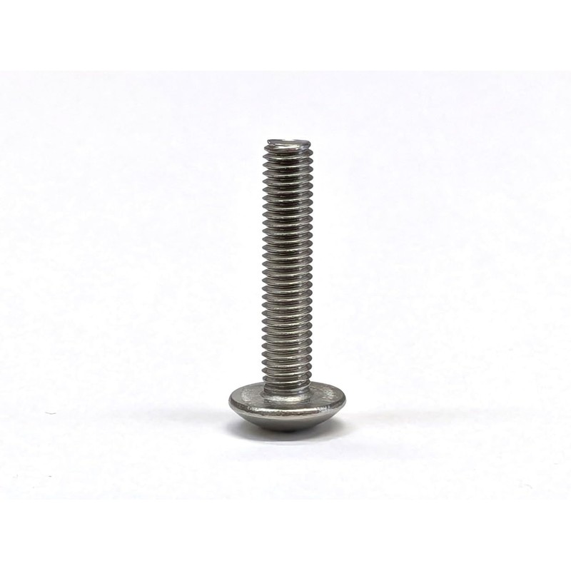 [M5x25] Stainless Steel Truss Head Machine Screws (10 pcs)