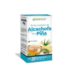 GREENSIDE TÉ CON CORAZÓN DE ALCACHOFA Y PIÑA 20G