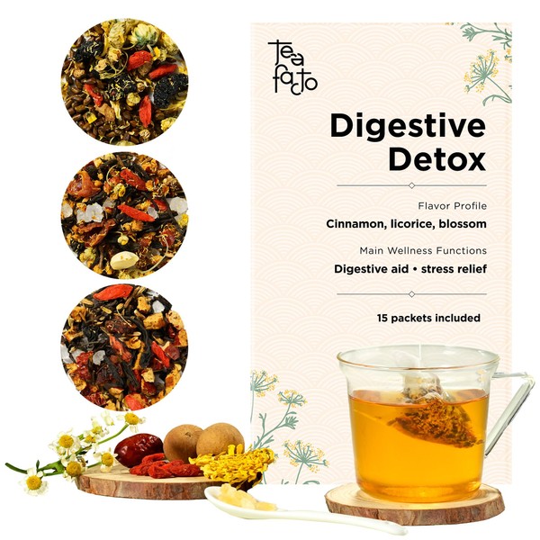 Tea Facto Detox Chamomile Tea Bags - Chamomile Tea Organic