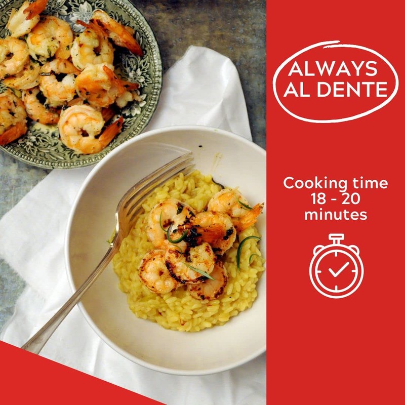 RISO MITTINO Organic Carnaroli Rice For Risotto 1 KG Pack