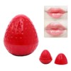 24 Piezas Bálsamo Labios Fresa Hidratante Caja Mayoreo