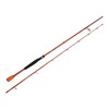 Carrot Stix Collapsible 2 Piece Spinning Wild Wild Orange Fishing