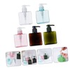 Healeved 250ml Shampoo Dispenser Bottles Set of 5 Lotion Pump