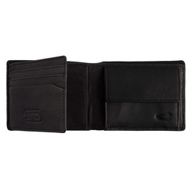 camel active Nepal Herren Geldbörse Klein Querformat RFID Leder Klein Schwarz