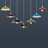 LEDSone Easy fit Retro 36cm pendant Lampshade, Hanging Pendant Light