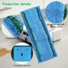Pack of 10 washable mop pads for Braava Jet M6