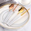 2 Pieces Outdoor Flatware, Baikai Stainless Steel Portable Utensils Set