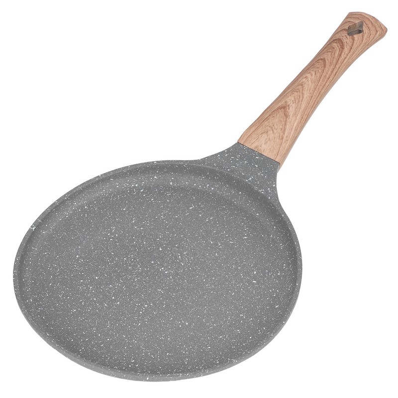 Frying Pan with Magnetic Base Rapid Heat Conduction Prevents Stick