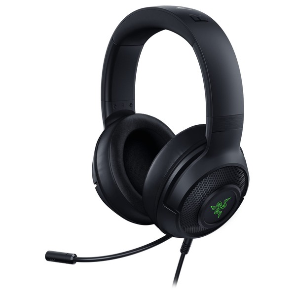 Razer Kraken V3 X ゲーミングヘッドセット Black 7.1 サラウンドサウンド TriForce 40mm