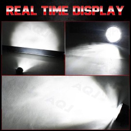 AQJ FOR 2012-2015 HONDA PILOT CLEAR LENS DRIVING FOG LIGHTS BUMPER LAMPS LEFT RIGHT