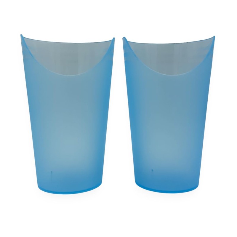 Zycana Dysphagie Cup Cut Out mit Nase Hohlbecher Unterschnitt Anti