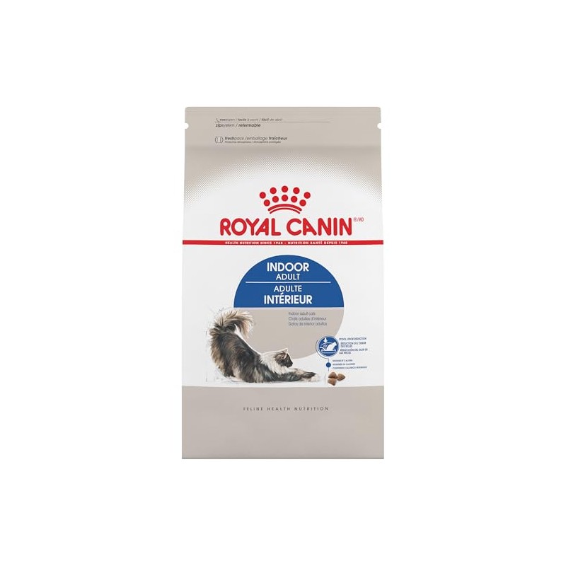 ROYAL CANIN, Indoor Adult, Croquetas para Gato, 1.36kg