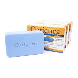 Cuticura Deep Cleansing Face and Body Soap, ORIGINAL Deep Cleansing Bar Soap for Blemish-Prone Skin 3 oz (Pack of 1)