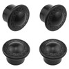 Zangc Plastic Curtain Pole End Plug Caps Curtain Rod Stopper