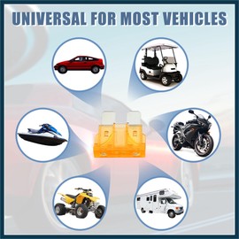 TUCKBOLD 32V Mini Fuse Adapter Tap Fuse Kit with 2pcs 5A Blade Style Fuse Automotive Parts