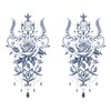Jagua Tattoo Tattoo Stickers, 2 Weeks Disappearing Henna Tattoos Real