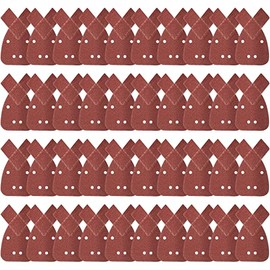 Black Decker Mouse Sander Pads,40pcs Mouse Palm Sander Detail Pads Sandpaper,Mouse Sanding Sheets Assorted 40/ 60/ 80/ 120/ Grits to Fit Black and Decker Detail Palm Sander
